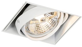 Faretto da incasso bianco GU10 AR70 senza cornice - Oneon