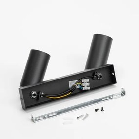 Brilagi - Faretto SELE 2xGU10/30W/230V nero