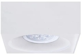 Faretto BALI 1xGU5,3/MR16/25W/12V quadrato bianco