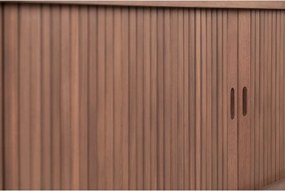 Cassettiera marrone con ante scorrevoli Barbier - Zuiver