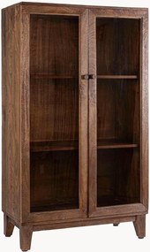 Vetrina in legno di mango Remington