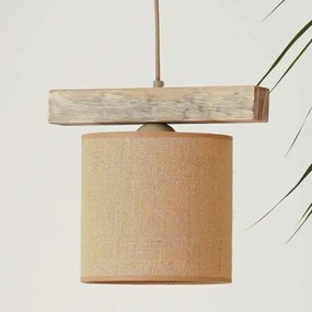 Brilagi - Lampadario a sospensione con filo FOREST 1xE27/15W/230V pino/marrone