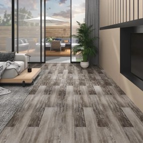Listoni Pavimento İn Pvc 5,02 M² 2 Mm Autoadesivi Legno Marrone /