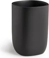 Gedy Ylenia Portaspazzolini Nero Matt In Resina