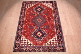 Yalameh Tappeto 100x150 (Iran) Annodato A Mano