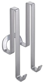 Gancio di sospensione in acciaio argento Luxy - Metaltex