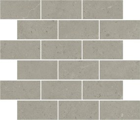 Piastrella Mosaico in gres porcellanato GEA grigio L 30 x L 30cm x Sp. 9 mm, 10 pezzi