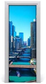 Rivestimento Per Porta Fiume Chicago 75x205 cm