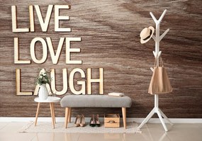 Carta da parati – Parole - Live Love Laugh
