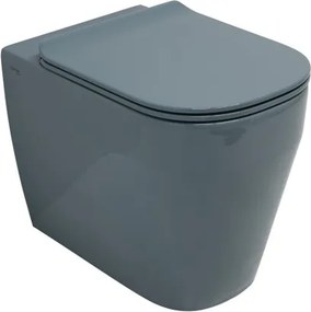 Vaso WC filomuro OLYMPIA CERAMICA soft, sedile incluso P 53 x L 36 x H 42 cm