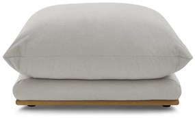 Poggiapiedi in grigio chiaro Ernest – Bobochic Paris