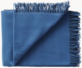 Coperta in lana con frange Secret