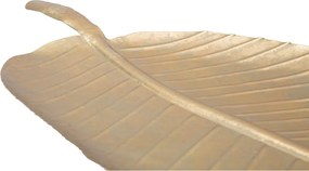 Vassoio decorativo in metallo Leaf - Mauro Ferretti