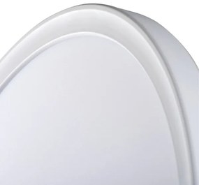 Kanlux 31500 - Plafoniera LED da bagno AZPO LED/11,8W/230V diametro 22,5 cm IP54 bianco