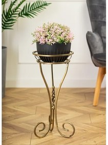 Portafiori 60x28 cm oro