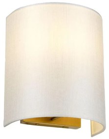 Elstead DL-COOPER-S-IV-AB - Applique da parete COOPER 1xE27/60W/230V oro