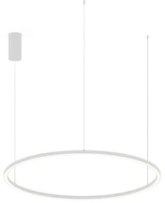 Sospensione led hoop bianca 60w 9000lm cct 120x120x150cm led-hoop-s...