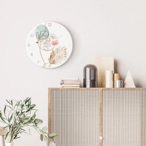 Orologio da parete in vetro ø 30 cm Feminine line - Styler