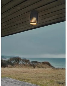 Nordlux - Plafoniera da esterno ALUDRA 1xE27/15W/230V antracite