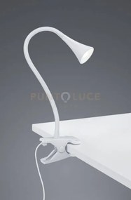 Viper lampada da studio led 3w 400lm, 3000k flessibile con pinza bi...