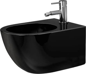 Bidet sospeso Carlo Mini black shiny
