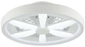 Brilliant - Ventilatore a soffitto LED RGBW GAIANO LED/48W/230V bianco + DO