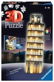 Puzzle 3D Ravensburger Tour De Pise Night Edition  216 Pezzi