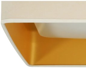 Brilagi-LED Plafoniera dimmerabile VELVET SQUARE LED/36W/230V Wi-Fi Tuya + telecomando colore crema