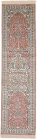 Cashmere Silk Tappeto 50 x 180 (Indian) Annodato A Mano