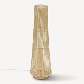 Atmosphera - Lampada con piedistallo MAHE 1xE27/40W/230V bambù