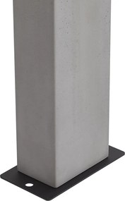 Dissuasore da esterno moderno grigio 65 cm IP44 - Pompei