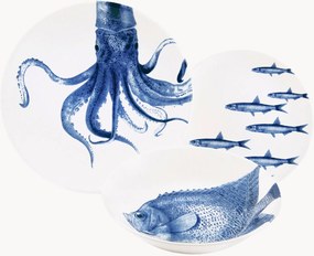 Servizio di piatti Faune & Flore, 1 persona, set da 3