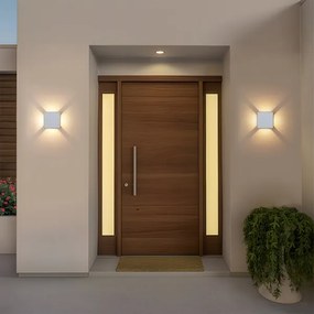 Brilagi - Applique da esterno QUADRAY LED/6W/230V bianco IP54