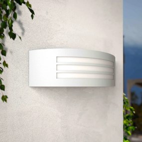 Applique Bianca E27 IP54 da Esterno Antiabbagliamento - Serie SHELL