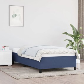 Giroletto Senza Materasso Blu 100x200 Cm İn Tessuto /