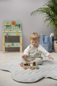 Trixie Auto in legno con rimorchio