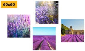 Set di quadri – Per gli amanti della lavanda