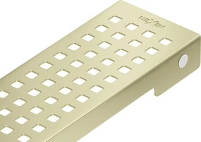 Mexen Flat M08 copertura per scarico a filo pavimento 50 cm, oro spazzolato - 1A25050