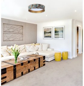 Luce LED dimmerabile SMART GALAXY LED/24W/230V colorata/oro + tc