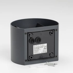 Brilagi - Applique a LED da esterno RONDO LED/6W/230V antracite IP54