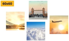 Set di quadri – Viaggio a Londra