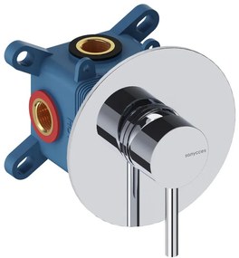 Rubinetto per doccia ad incasso monocomando LOOP cromo lucido SANYCCES