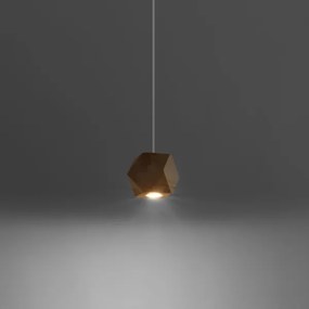 Sollux SL.1011 - Lampadario a sospensione con filo WOODY 1xGU10/40W/230V
