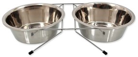 Set di ciotole con supporto in acciaio inox per cane ø 21 cm Dog Fantasy – Plaček Pet Products