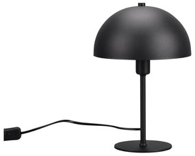 Lampada da tavolo nera opaca (altezza 30 cm) Nola - Trio
