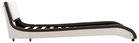 Giroletto con LED Grigio e Bianco in Similpelle 90x200 cm