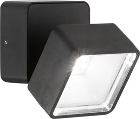 Ideal Lux - Lampada da parete da esterno a LED OMEGA LED/7W/230V CRI 90 IP54 marrone