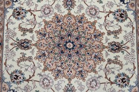 Isfahan Tappeto 110 x 170 (Iran) Annodato A Mano