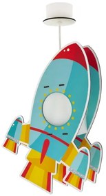 Dalber 63357 - Lampadario per bambini ROCKET 1xE27/15W/230V