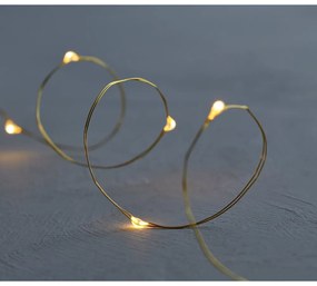 Catena luminosa numero di lampadine 40 pezzi lunghezza 390 cm Knirke - Sirius